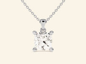 Cushion Cut Necklace
