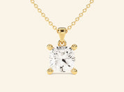 Cushion Cut Necklace