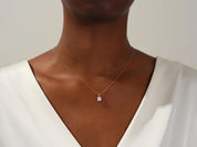 Cushion Cut Necklace