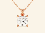 Cushion Cut Necklace