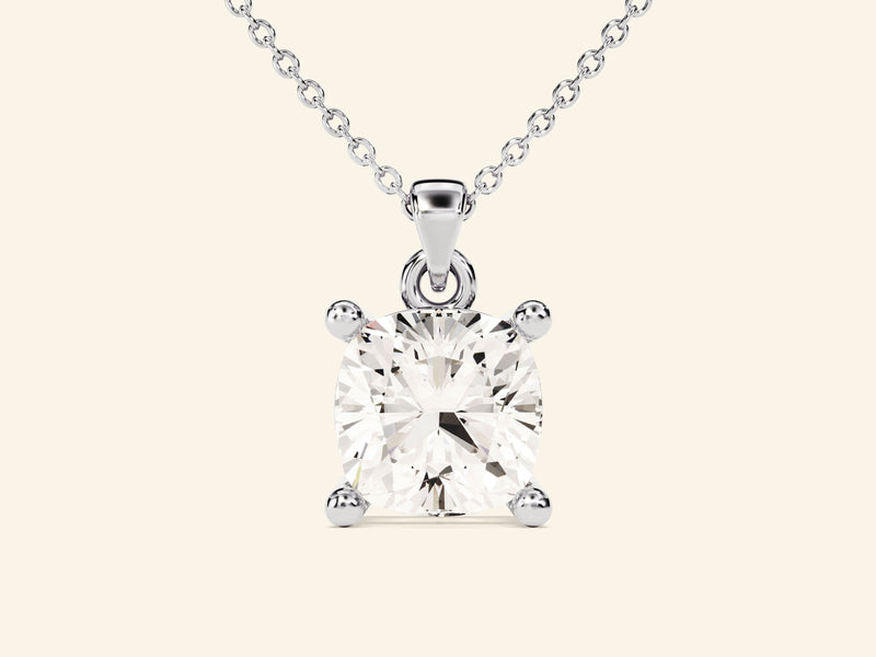 Cushion Cut Necklace