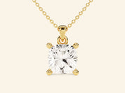 Cushion Cut Necklace