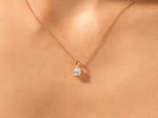 Cushion Cut Necklace