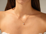 Cushion Cut Necklace