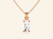 Marquise Cut Necklace