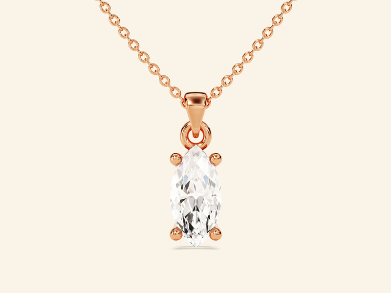 Marquise Cut Necklace