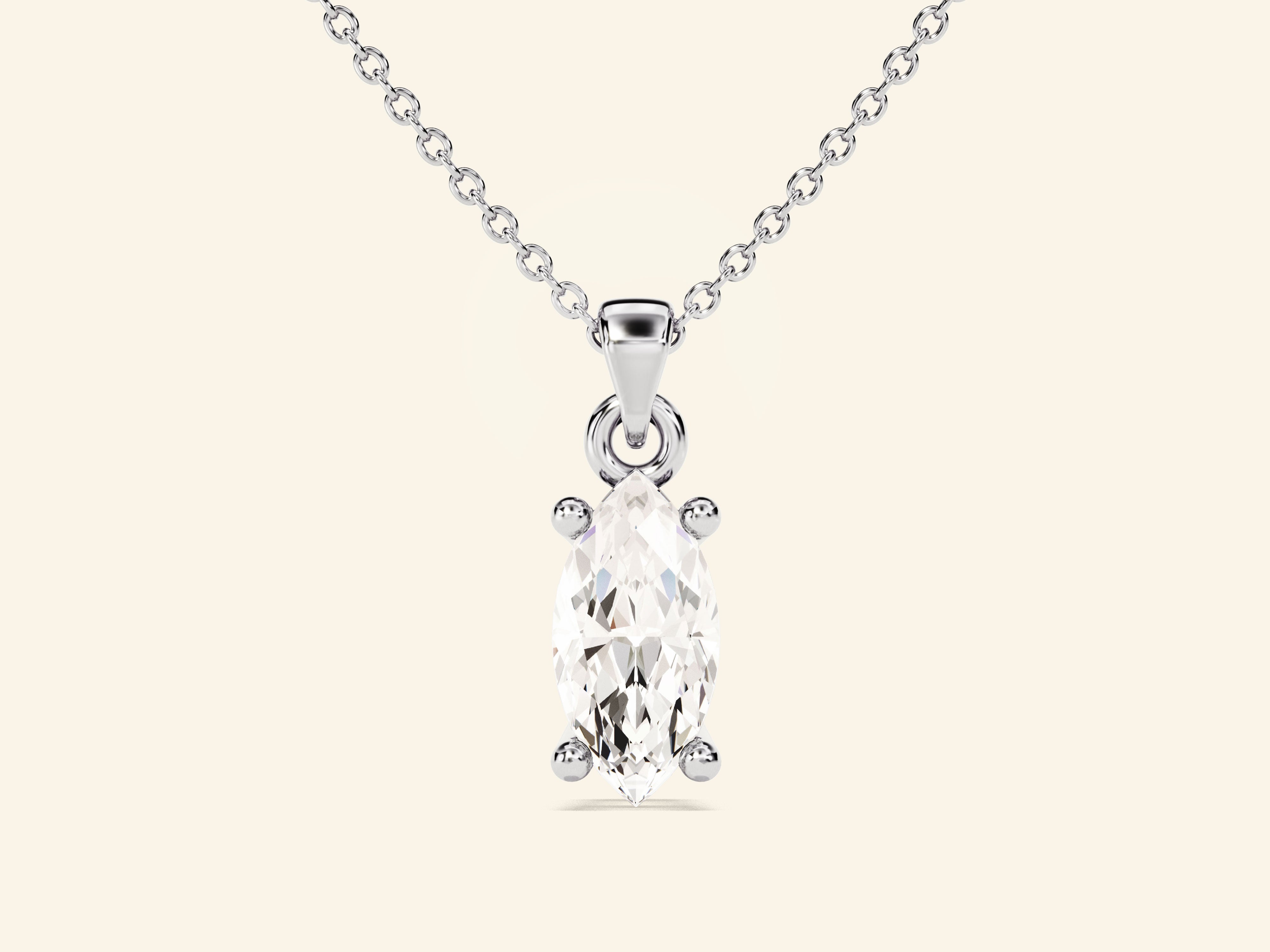 Marquise Cut Necklace