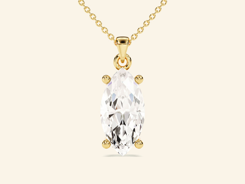 Marquise Cut Necklace