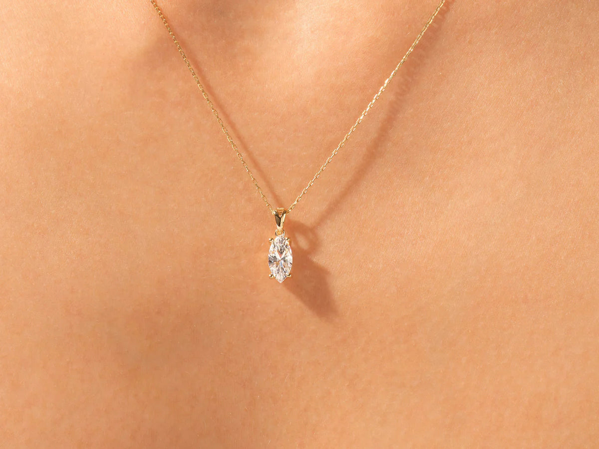 Marquise Cut Necklace