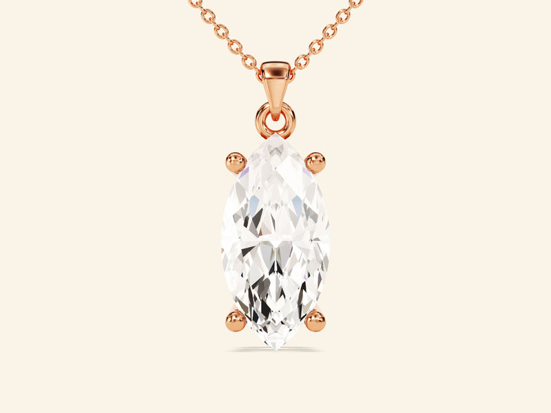 Marquise Cut Necklace