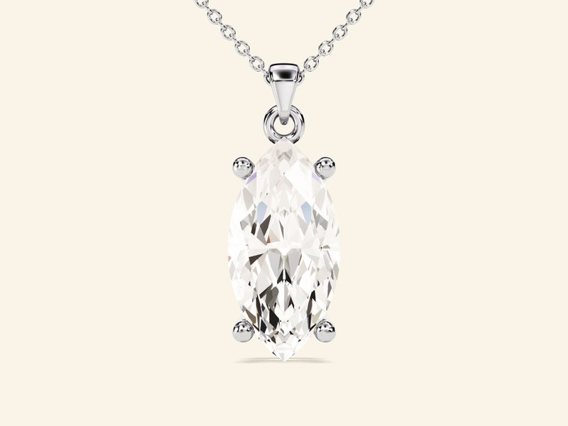 Marquise Cut Necklace