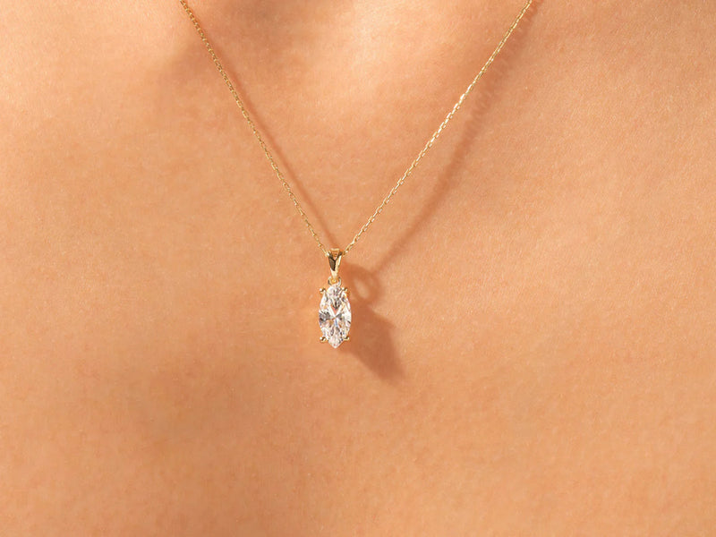 Marquise Cut Necklace