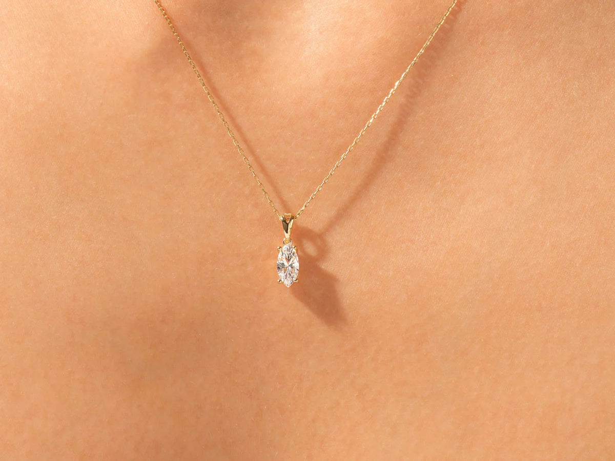 Marquise Cut Necklace