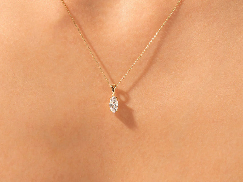 Marquise Cut Necklace