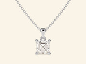 Asscher Cut Necklace