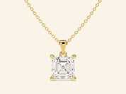Asscher Cut Necklace