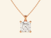 Asscher Cut Necklace