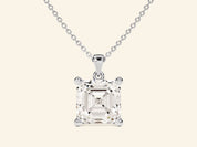 Asscher Cut Necklace