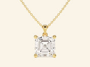 Asscher Cut Necklace