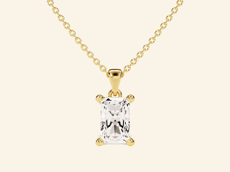 Radiant Cut Necklace