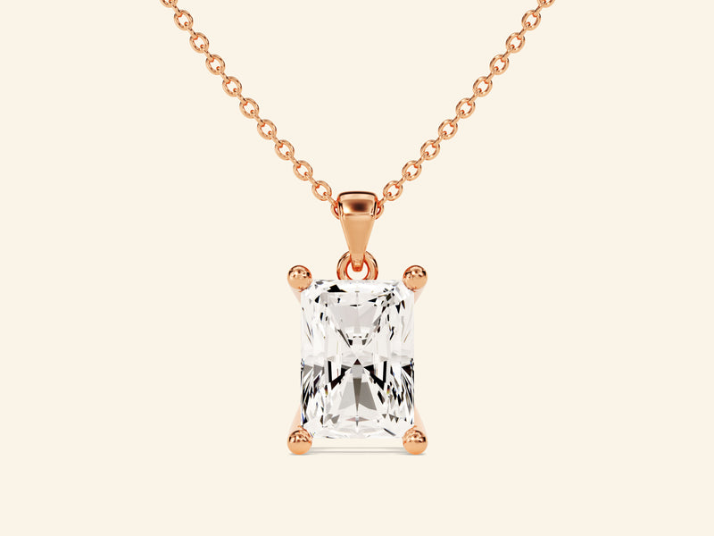 Radiant Cut Necklace