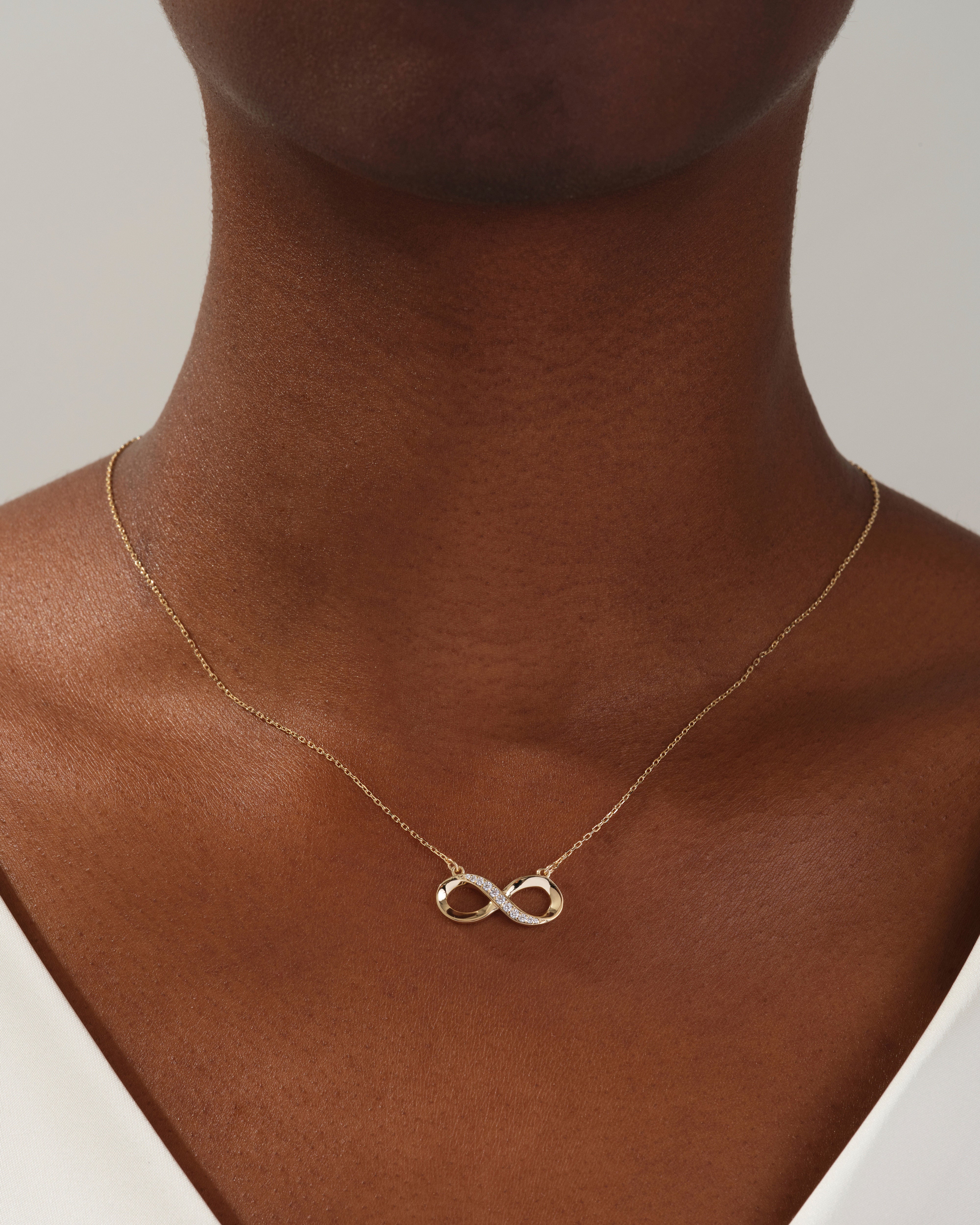 Endless Sparkle Necklace (0.11 CT)