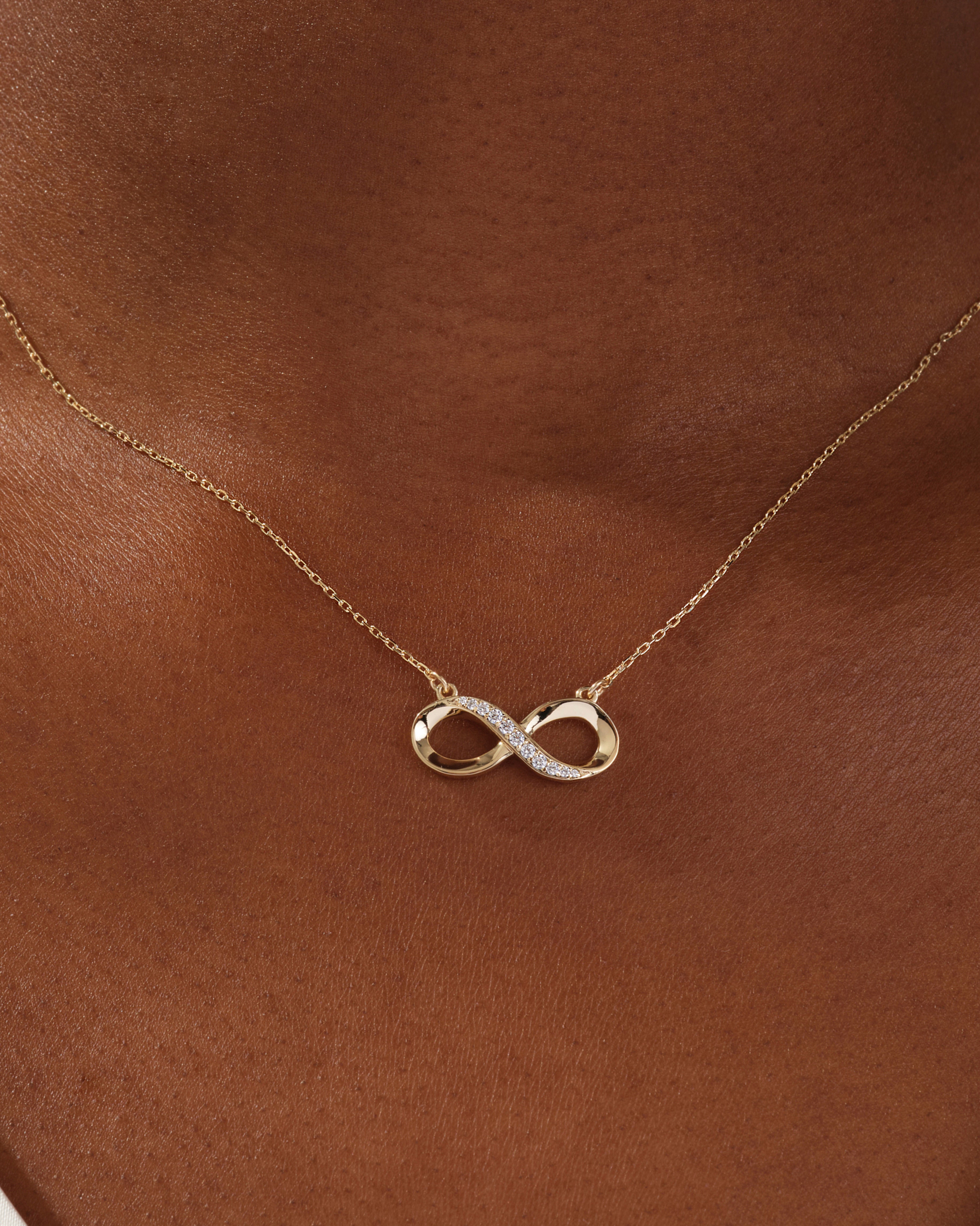 Endless Sparkle Necklace (0.11 CT)