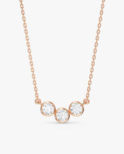 Trio Radiance Necklace (0.75 CT)