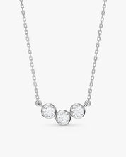 Trio Radiance Necklace (0.75 CT)