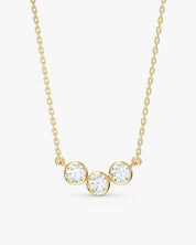 Trio Radiance Necklace (0.75 CT)