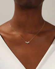 Trio Radiance Necklace (0.75 CT)