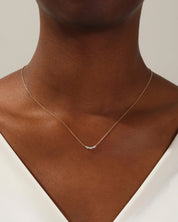 Scatter Cluster Necklace (0.13 CT)