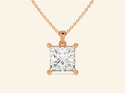 Princess Cut Necklace (1.5 CT)