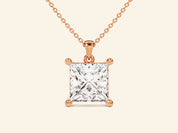 Princess Cut Necklace