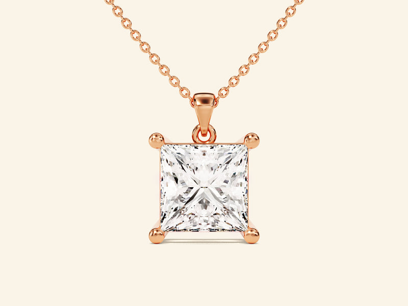 Princess Cut Necklace
