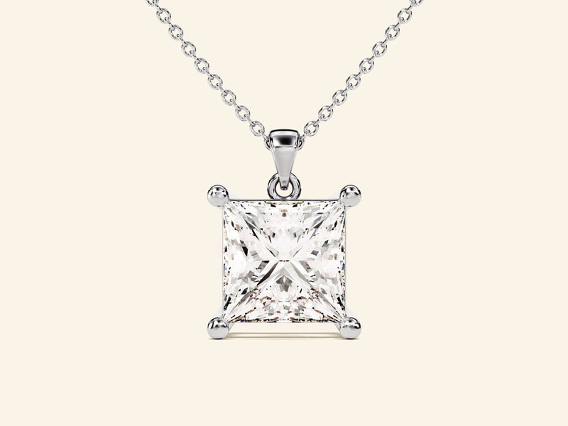 Princess Cut Necklace