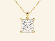 Princess Cut Necklace