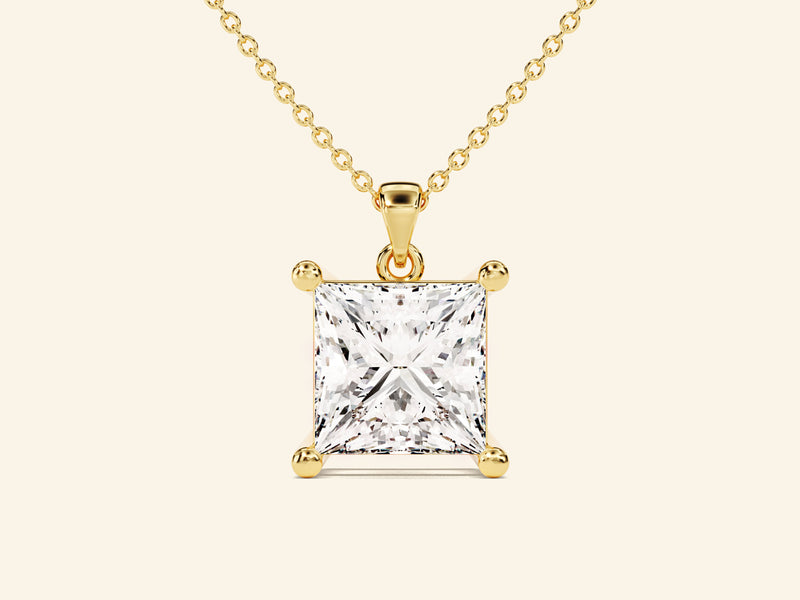 Princess Cut Necklace