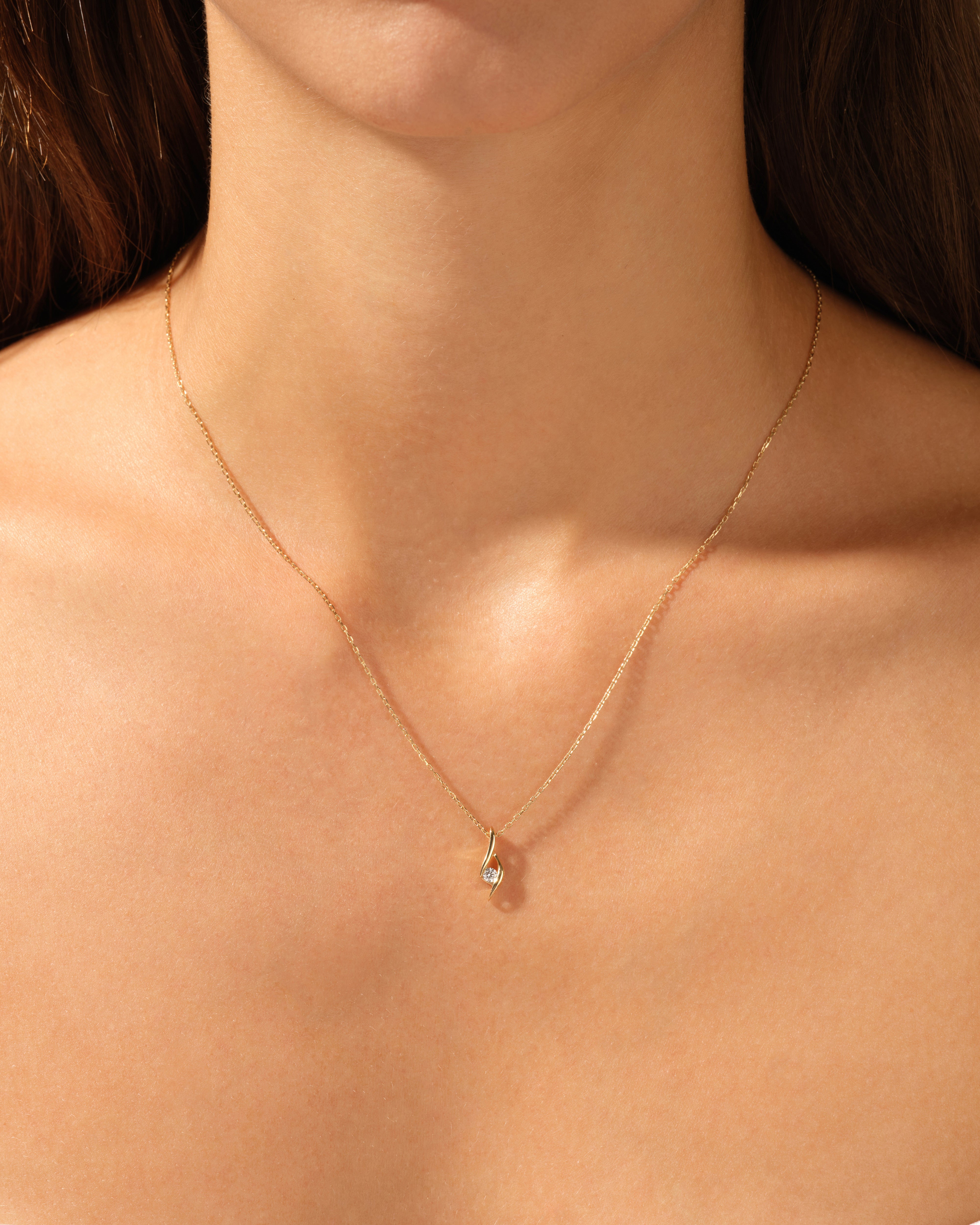Single Sparkle Necklace