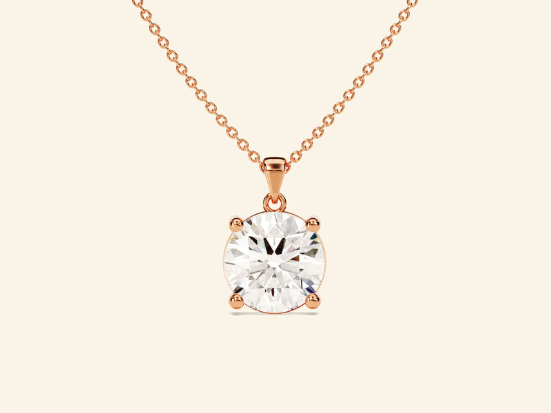 Round Cut Necklace (1.5 CT)