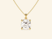 Round Cut Necklace (2 CT)
