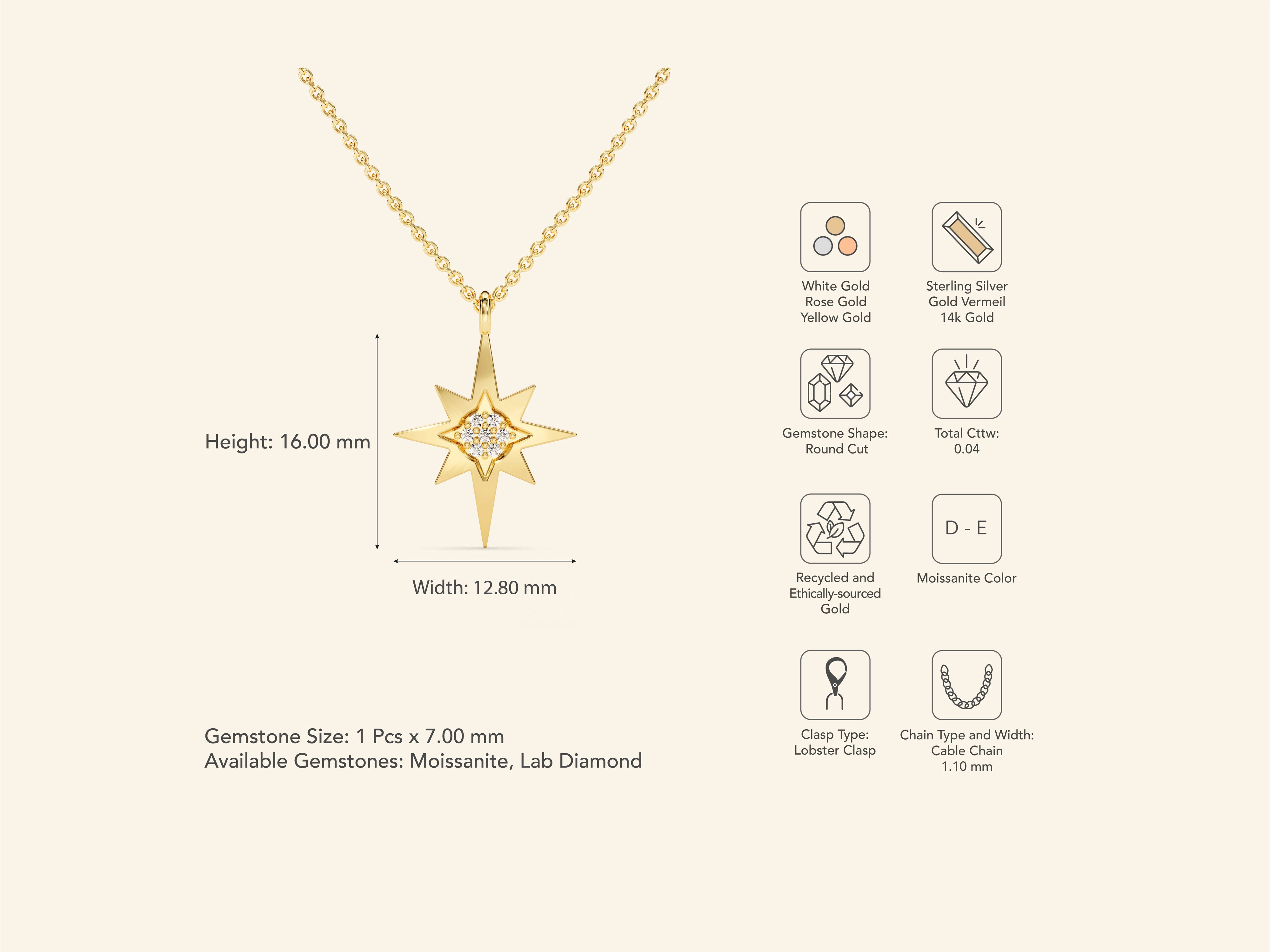 Destiny Star Necklace