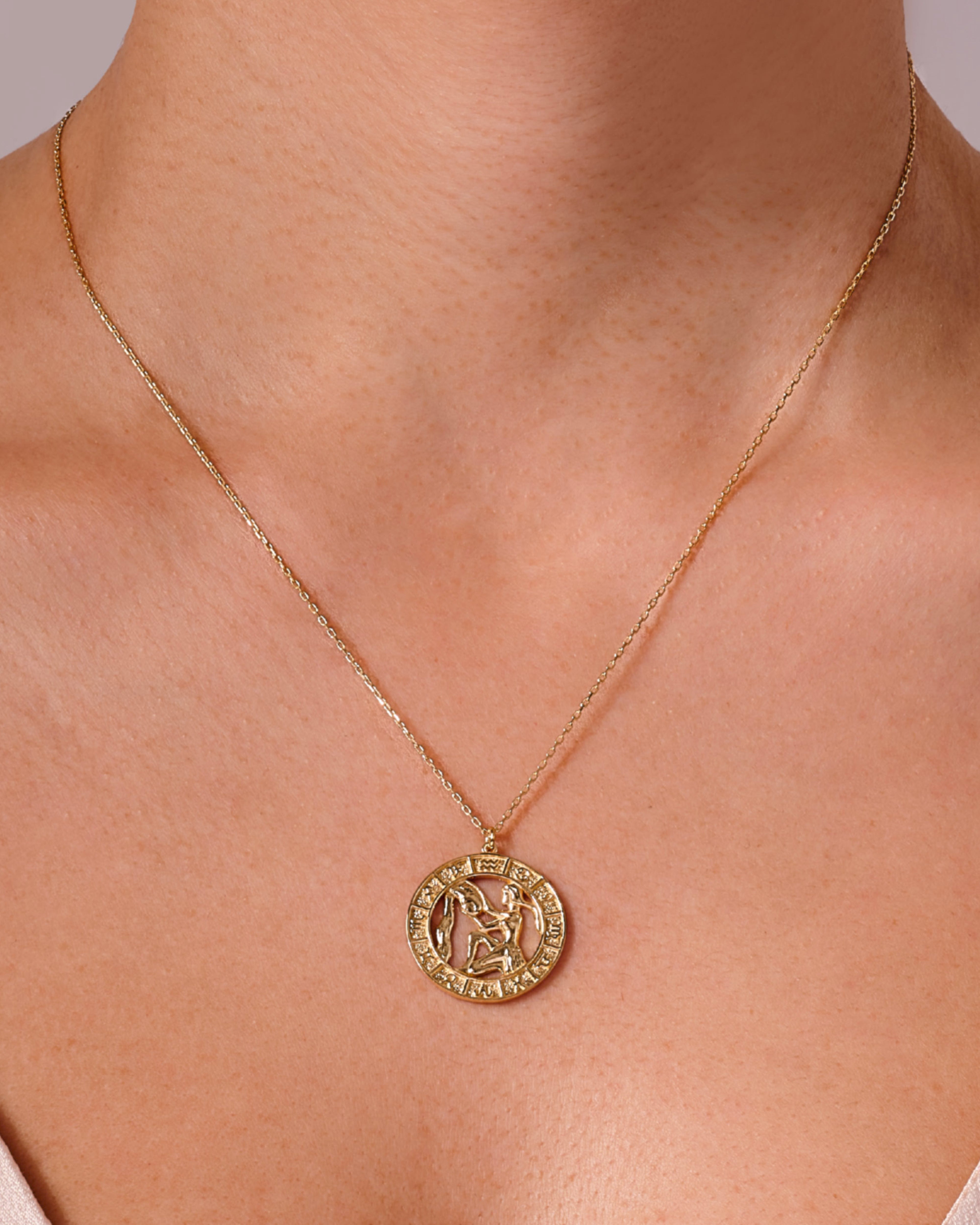 Aquarius Charm Necklace