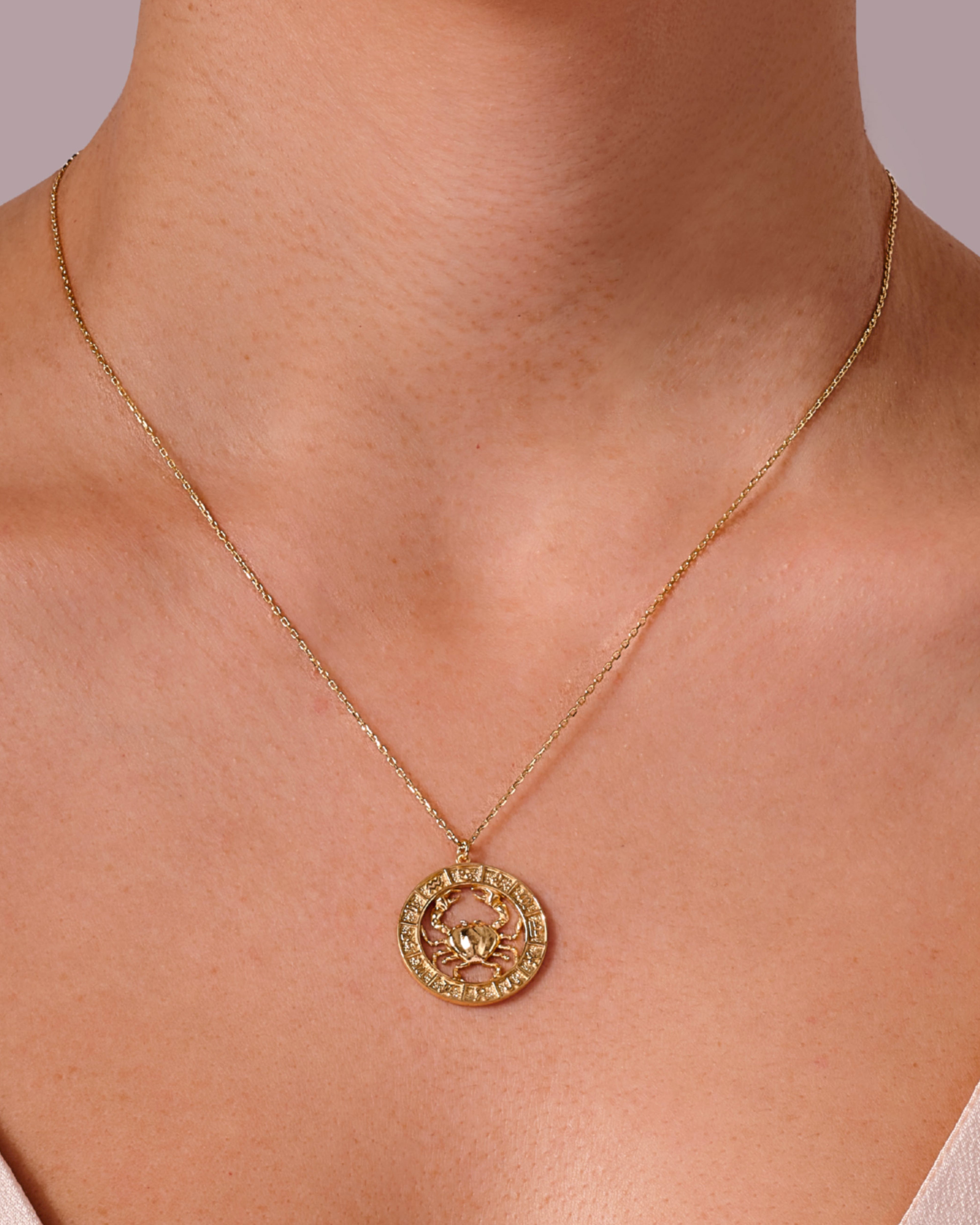 Cancer Charm Necklace