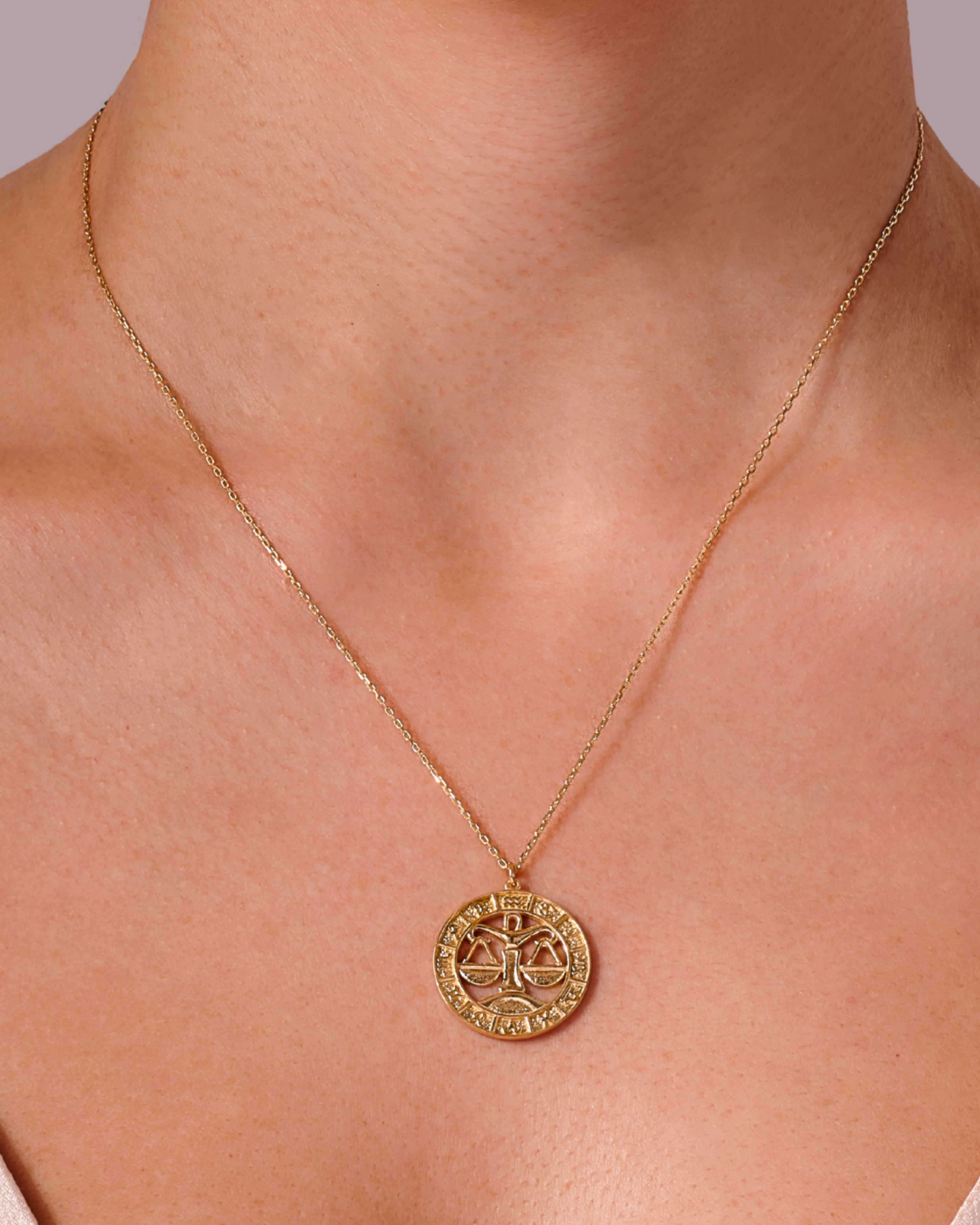 Libra Charm Necklace