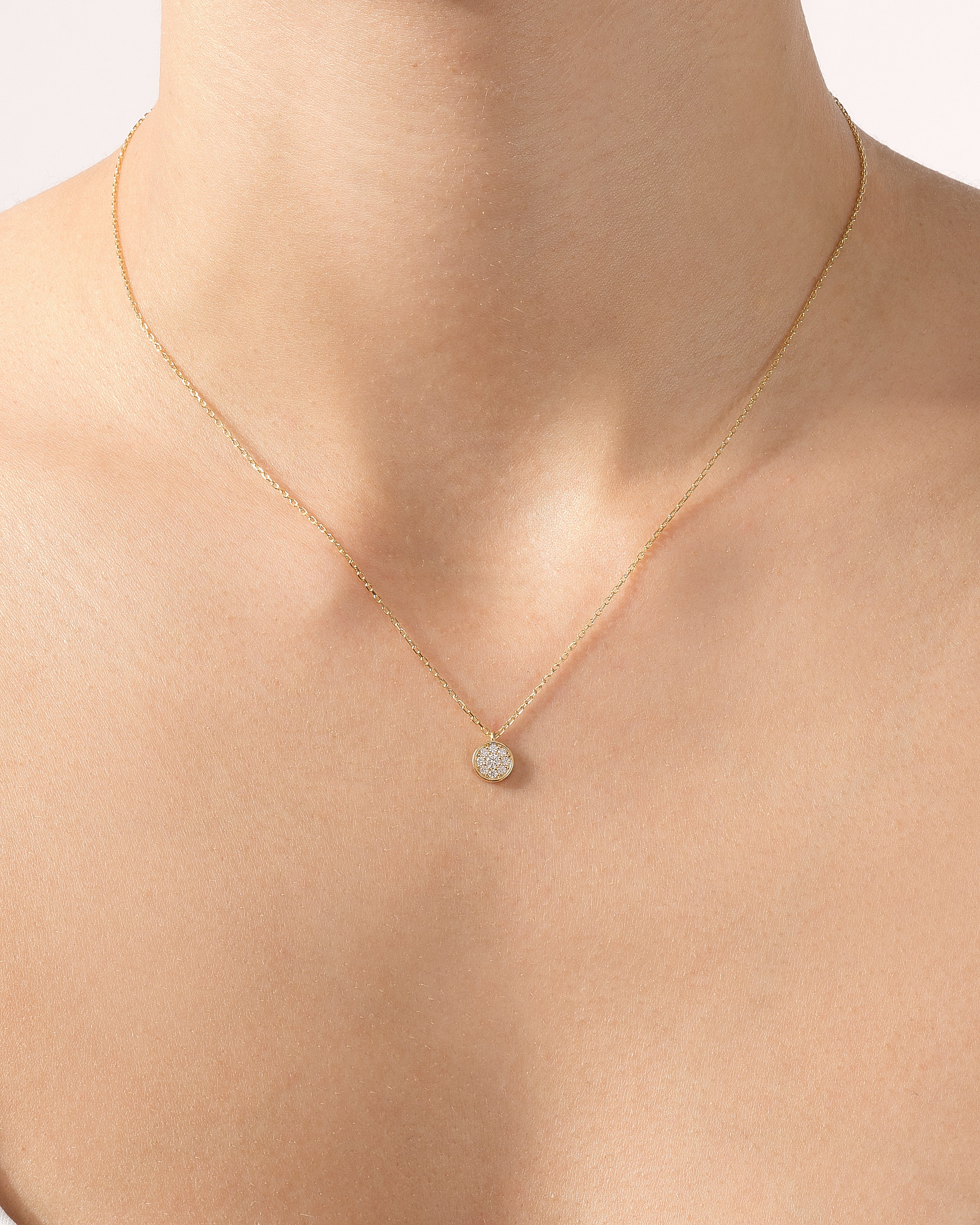 Halo Charm Necklace