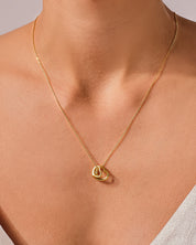 Twin Hearts Necklace