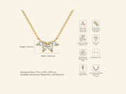 Marquise Flower Necklace