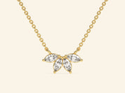 Marquise Flower Necklace