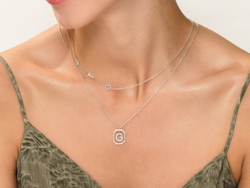 Letter Frame Necklace
